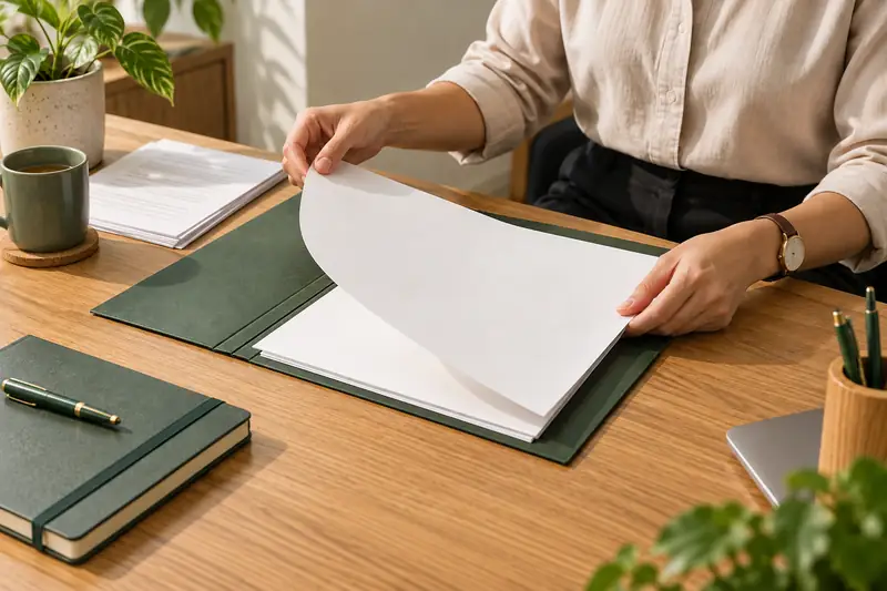 Menggantikan helaian draf dalam folder kerja